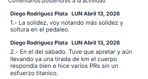 Captura del mensaje de Diego Rodríguez 2