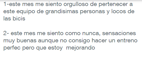 Captura del mensaje de Juan Betanzos