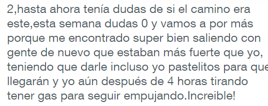 Captura del mensaje de Raúl Roldan