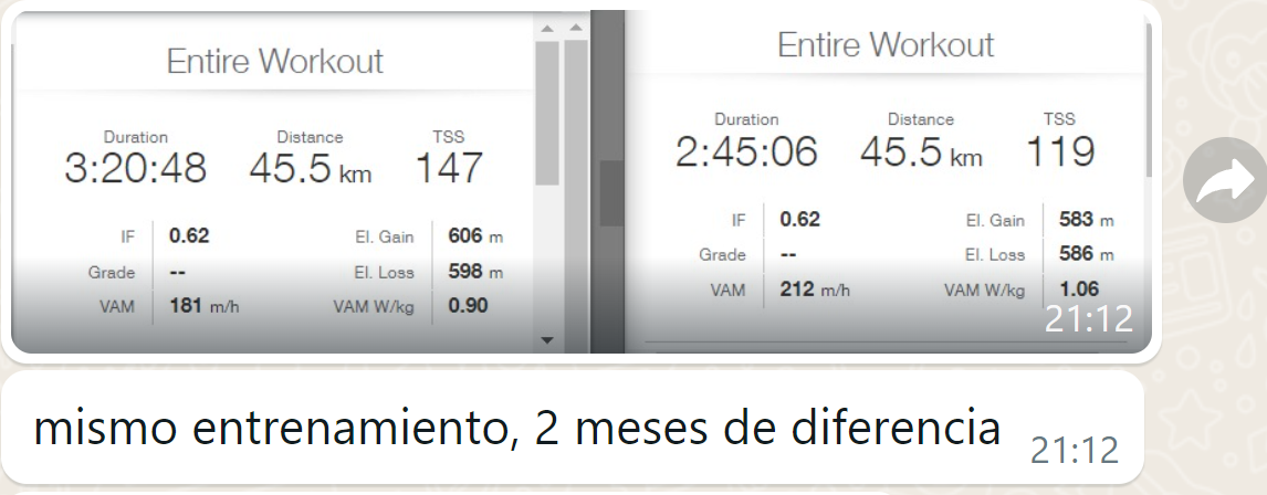 Captura del mensaje de Rubén Mulero